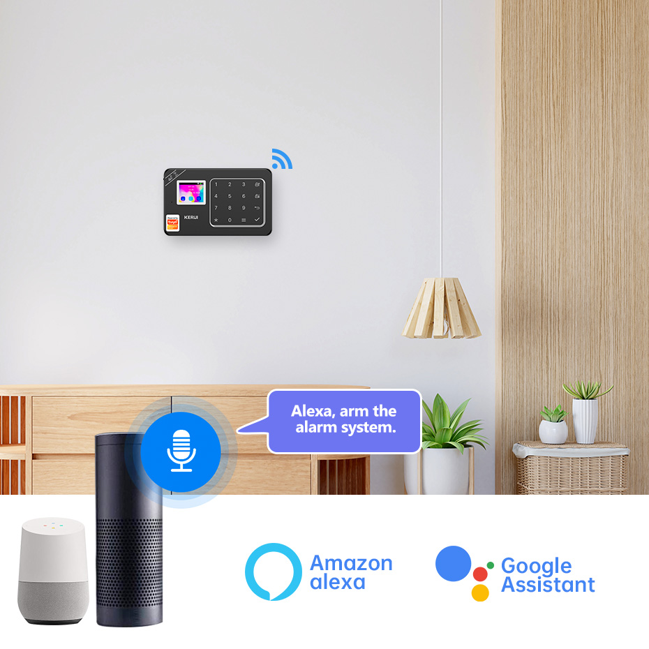 KERUI GSM 4G WiFi alarma siste - Smart Home Kit reseña y precio