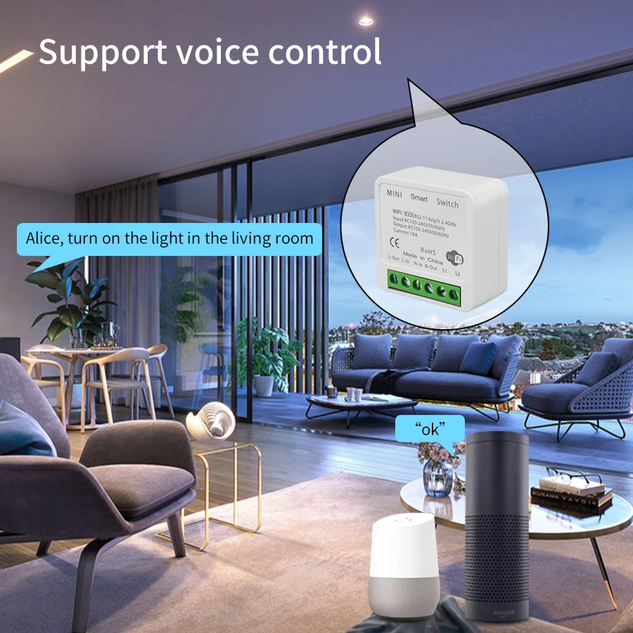 Mini Interruptor Inteligente d - Smart Home Miniature reseña y precio